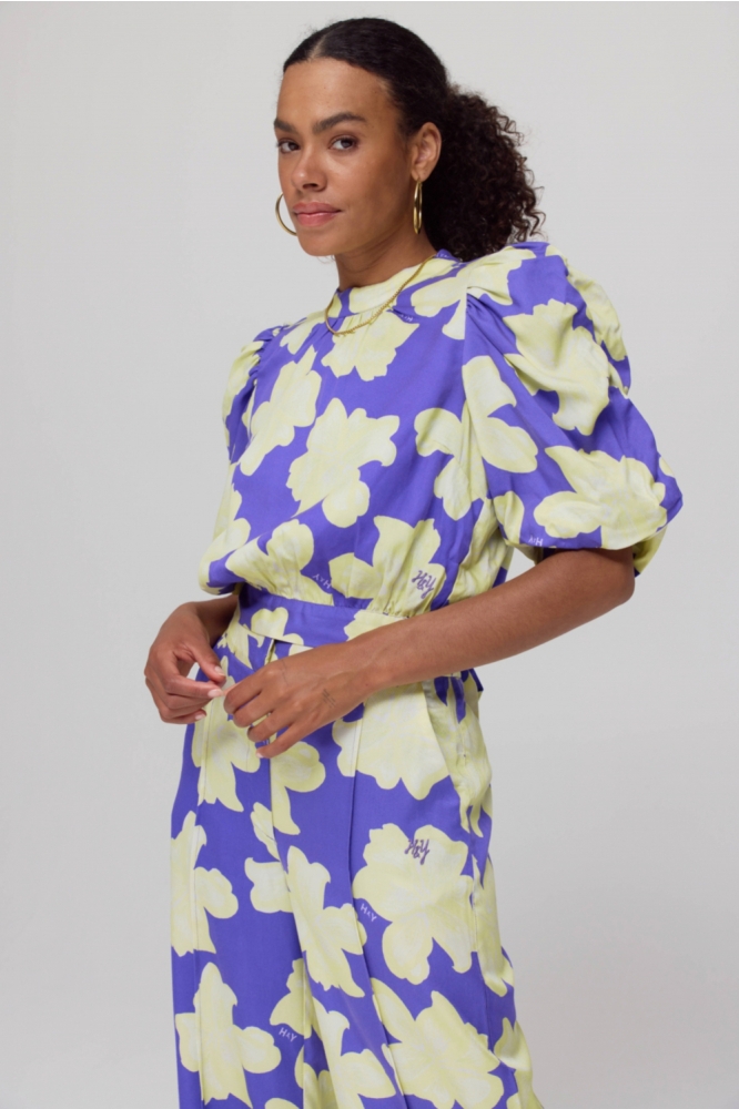 MACEY SS AW25C400 1252 Bold Flower- Lemonade